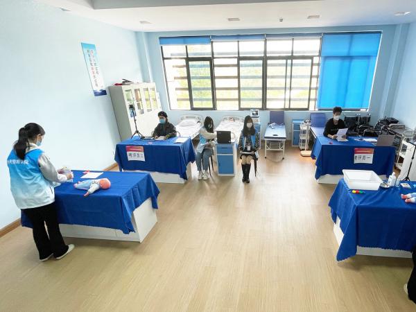 学校首次举行“1+X”幼儿照护职业技能等级证书考试