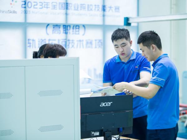 beat365官网喜获2023年全国职业院校技能大赛轨道车辆技术赛项二等奖