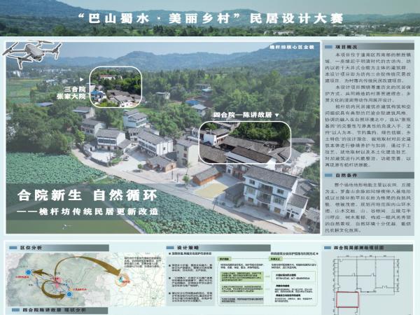 beat365官网获“巴山蜀水·美丽乡村”民居设计大赛优秀奖1项